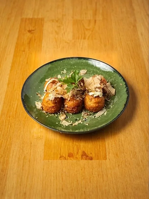 Takoyaki (5 pcs) at Fifth Avenue Sushi, Calgary