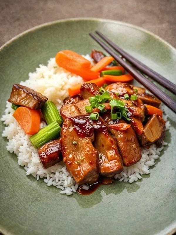Kakuni Braised Pork at Fifth Avenue Sushi, Calgary