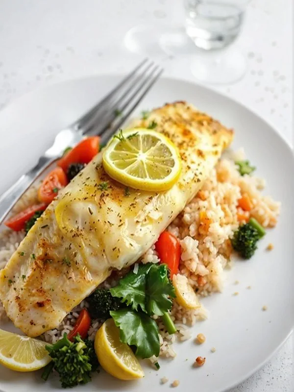 Lemon Garlic Snapper at Fifth Avenue Sushi, Calgary