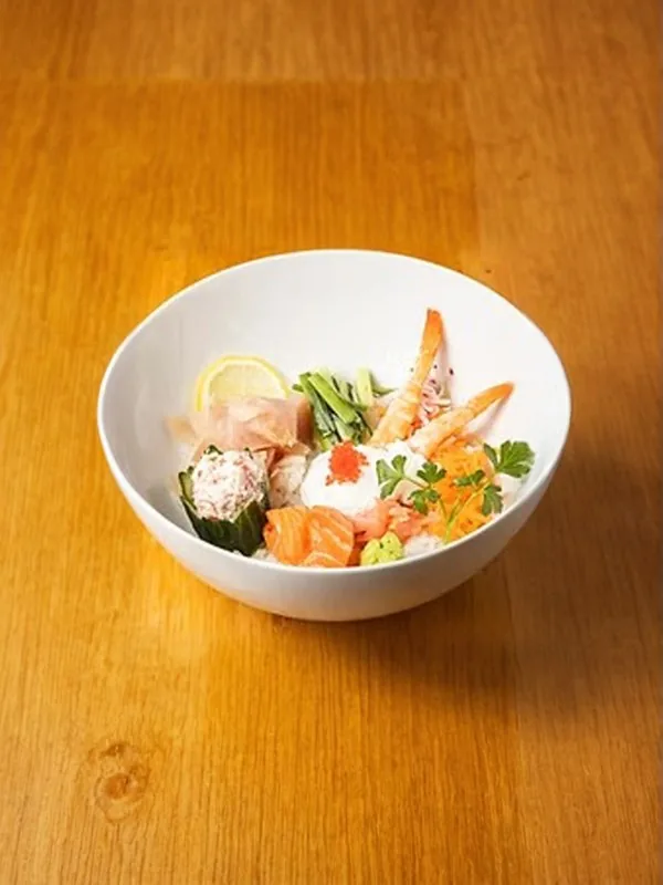 Poke Bowl at Fifth Avenue Sushi, Calgary