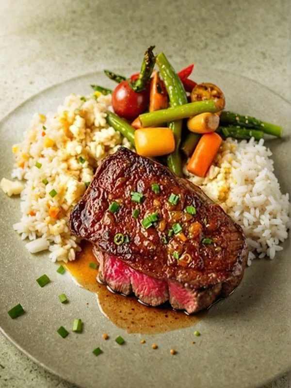 Teppanyaki NY Steak (7 oz) at Fifth Avenue Sushi, Calgary