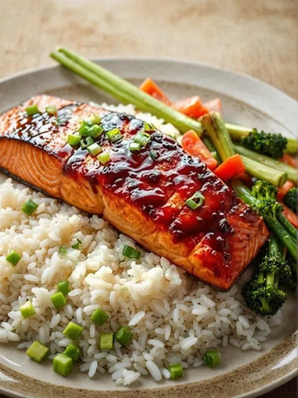 Teriyaki Salmon at Fifth Avenue Sushi, Calgary