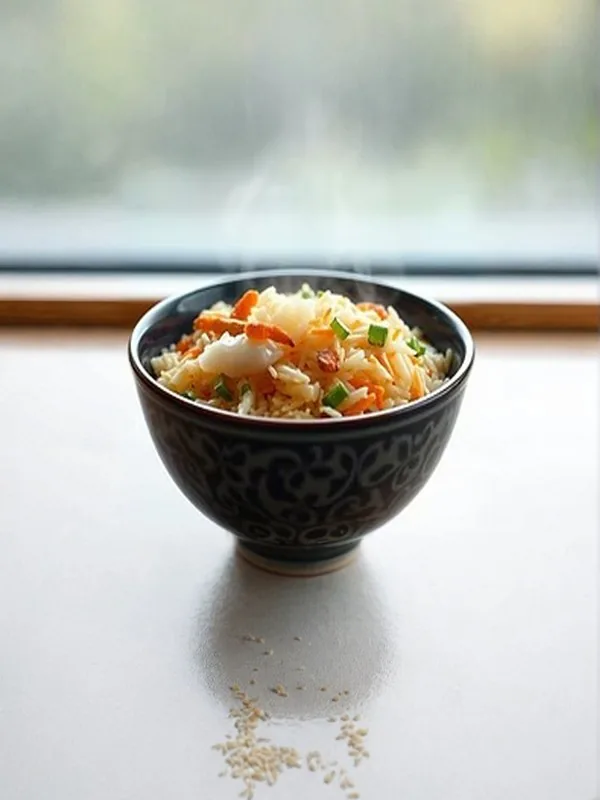 Yakimeshi Rice at Fifth Avenue Sushi, Calgary