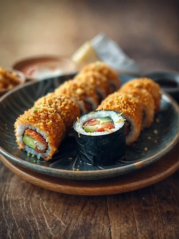 Crispy California Roll (8 pcs) at Fifth Avenue Sushi, Calgary