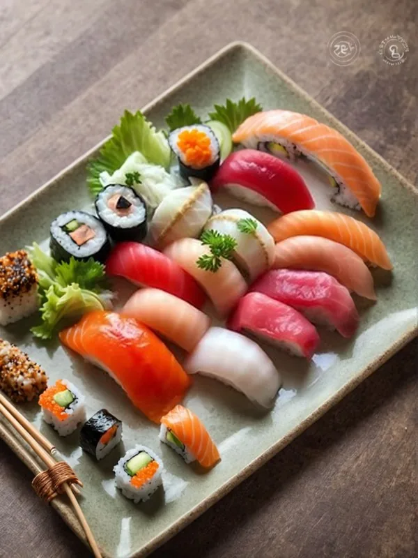 Deluxe Sushi (9 pcs) at Fifth Avenue Sushi, Calgary