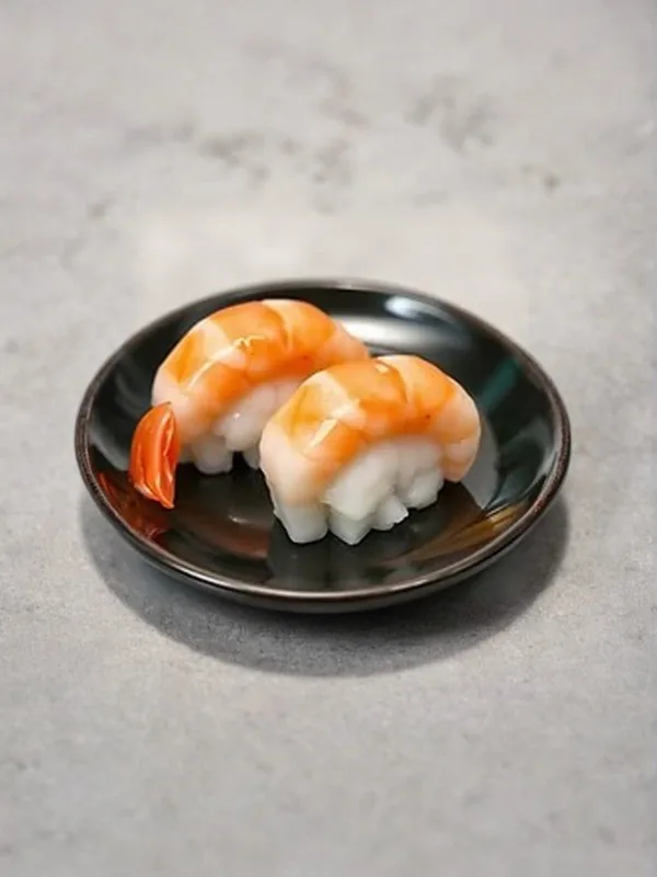 Shrimp Sushi at Fifth Avenue Sushi, Calgary