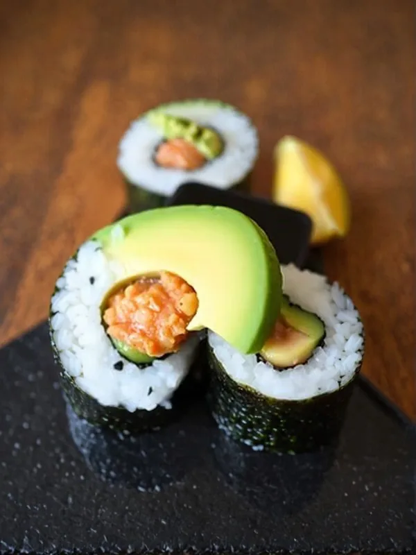 Avocado Roll (8 pcs) at Fifth Avenue Sushi, Calgary