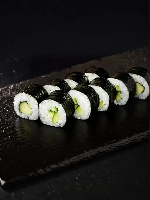 Cucumber Roll (8 pcs) at Fifth Avenue Sushi, Calgary